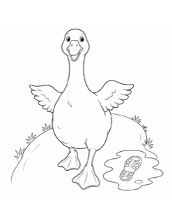 Gratis målarbild att färglägga online